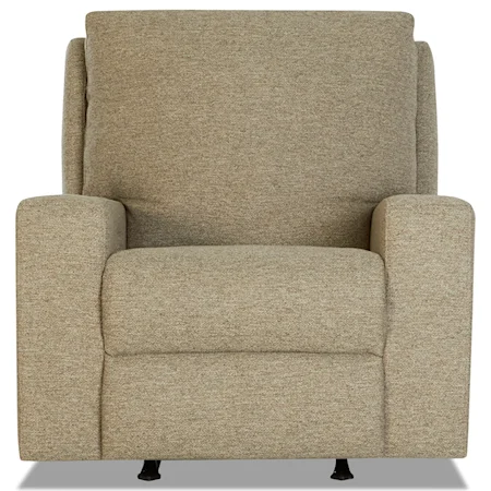 Contemporary Power Reclining Chair w/ Power Headrest & XMS Massage